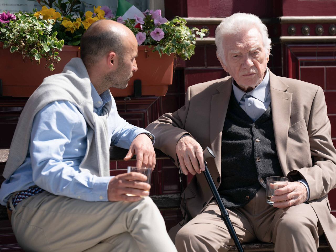 Stevie and Teddy on EastEnders on July 10, 2024