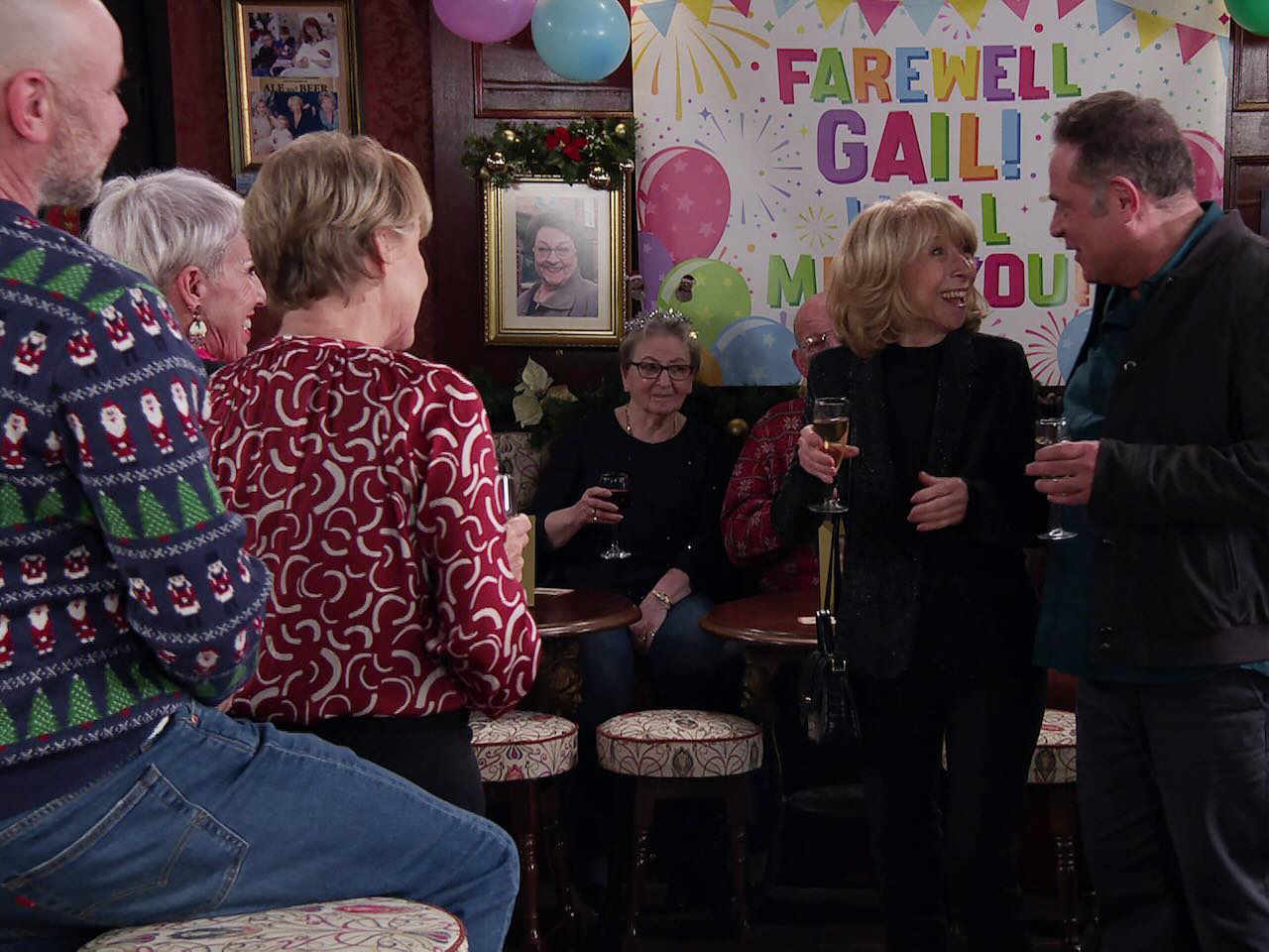 Gail and Jesse on Coronation Street on December 24, 2024