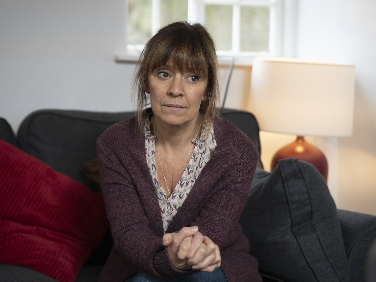 Rhona on Emmerdale on February 9, 2024