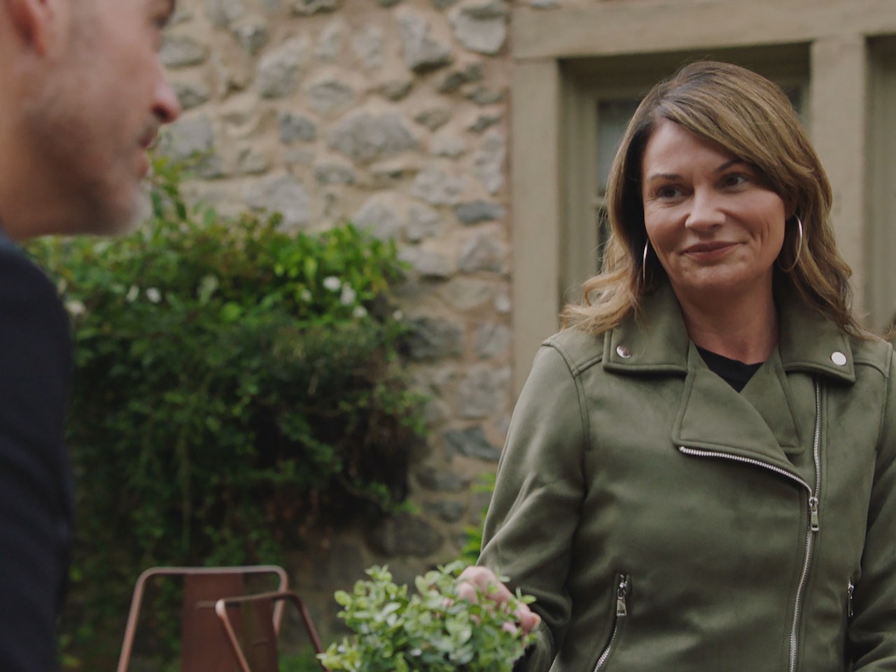 Chas and Harry on Emmerdale on October 10, 2023