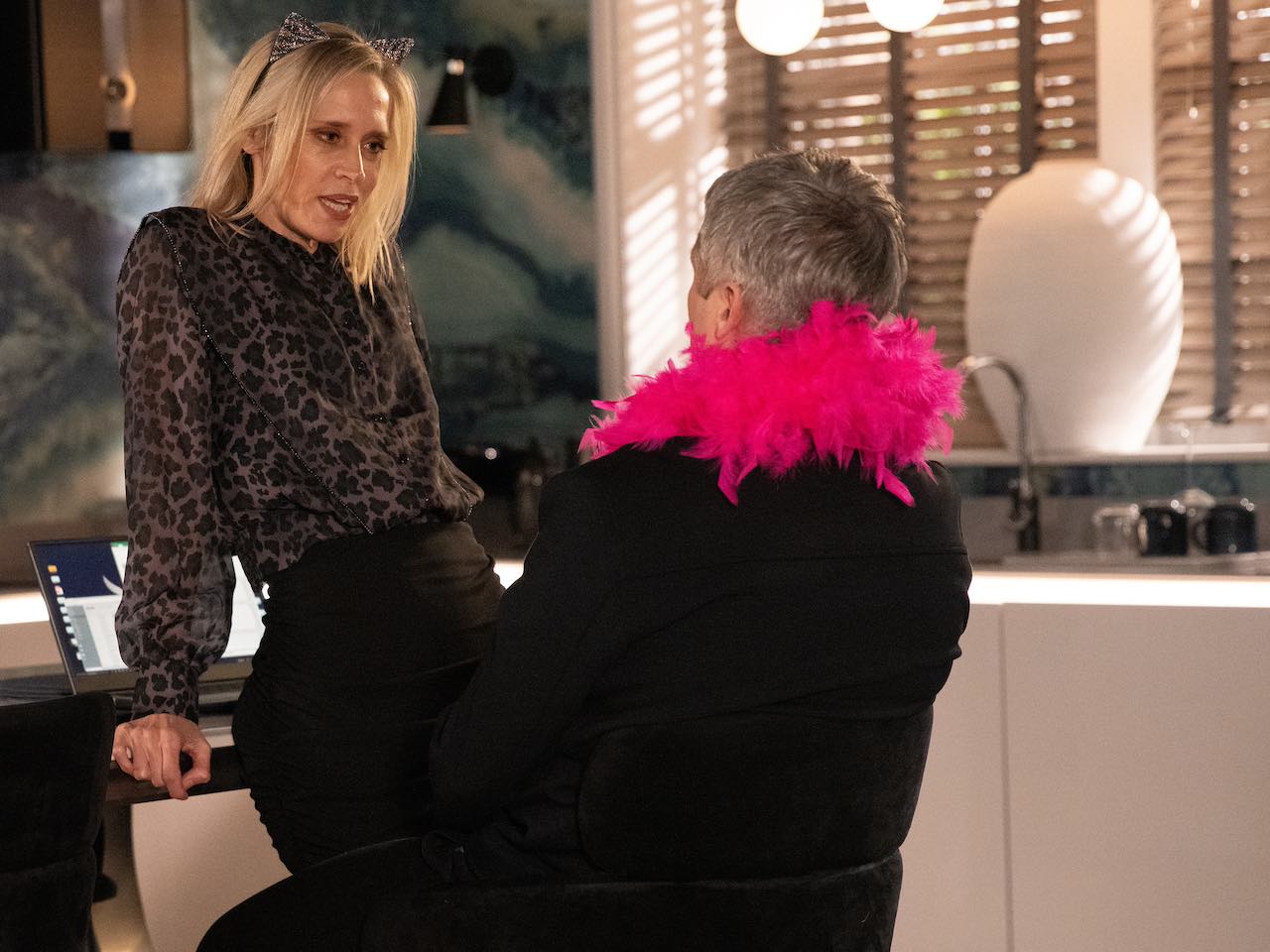Ruby and Caleb on Emmerdale on February 8, 2024