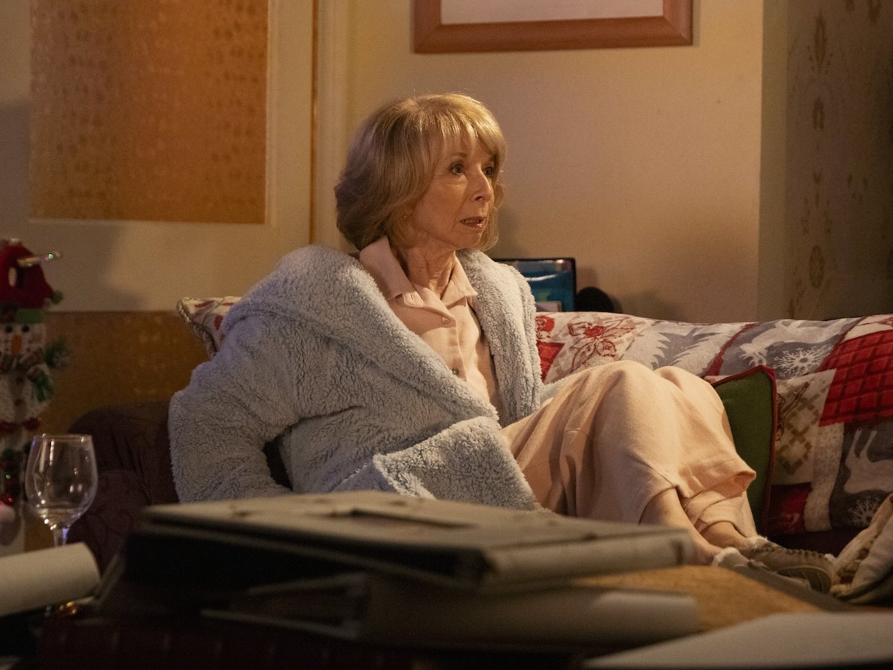 Gail on Coronation Street on December 24, 2024