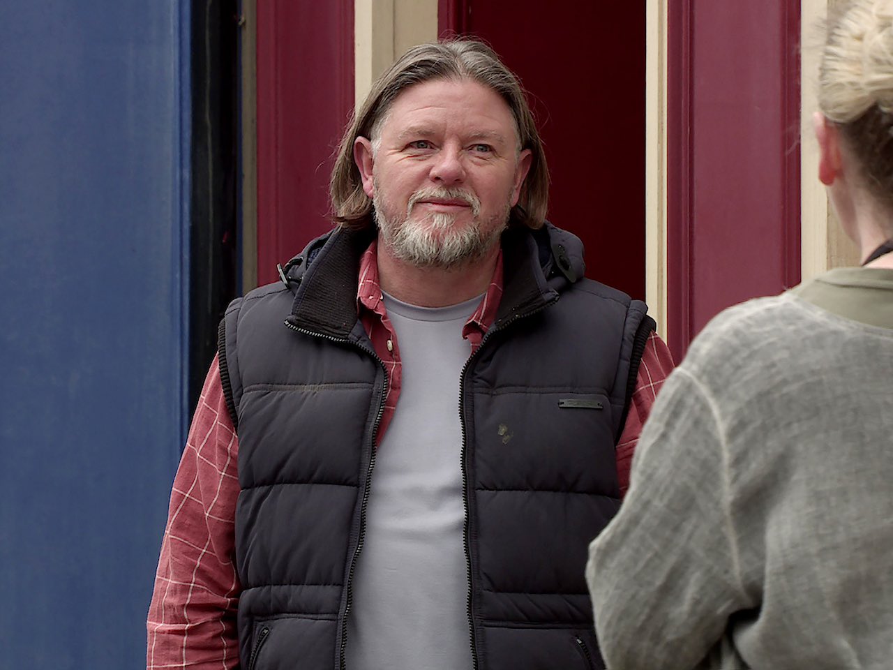 Denny and Bernie on Coronation Street on May 1, 2024