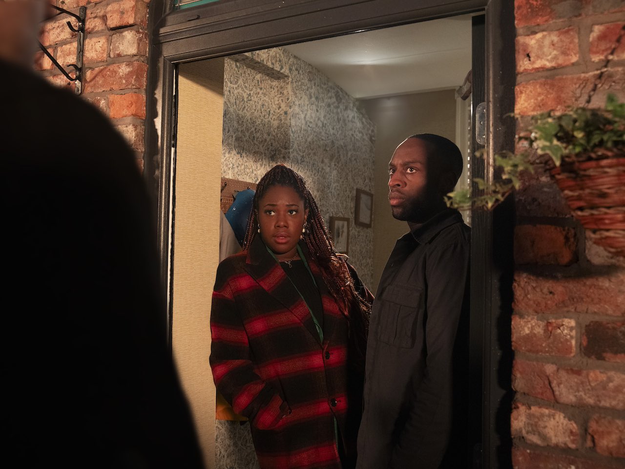 Dee-Dee and Michael on Coronation Street on January 23, 2024