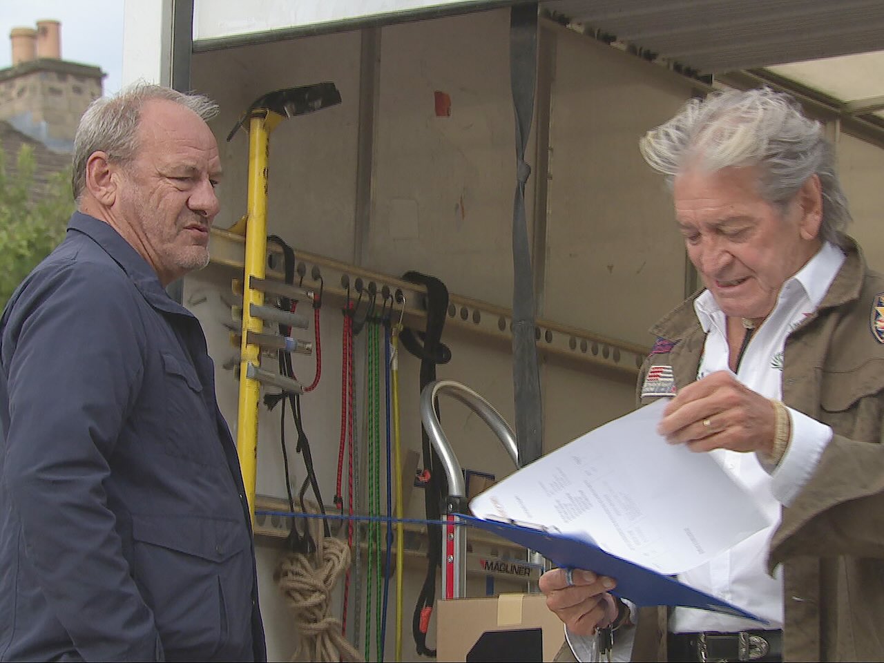Rodney and Jimmy on Emmerdale on August 8, 2024
