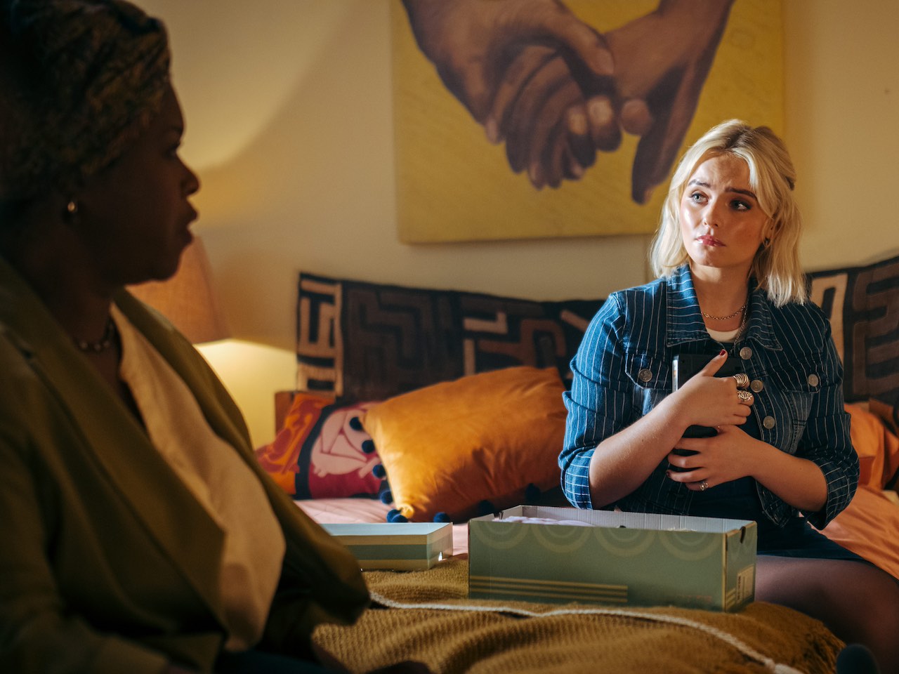 Ruby and Carla in Doctor Who