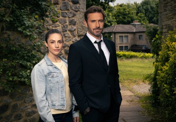 Victoria and John on Emmerdale on August 8, 2024