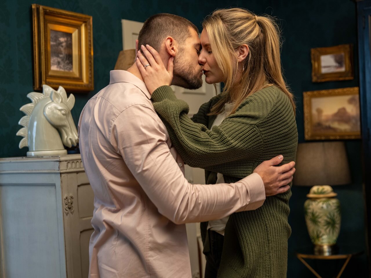 Dawn and Joe on Emmerdale on January 21, 2025