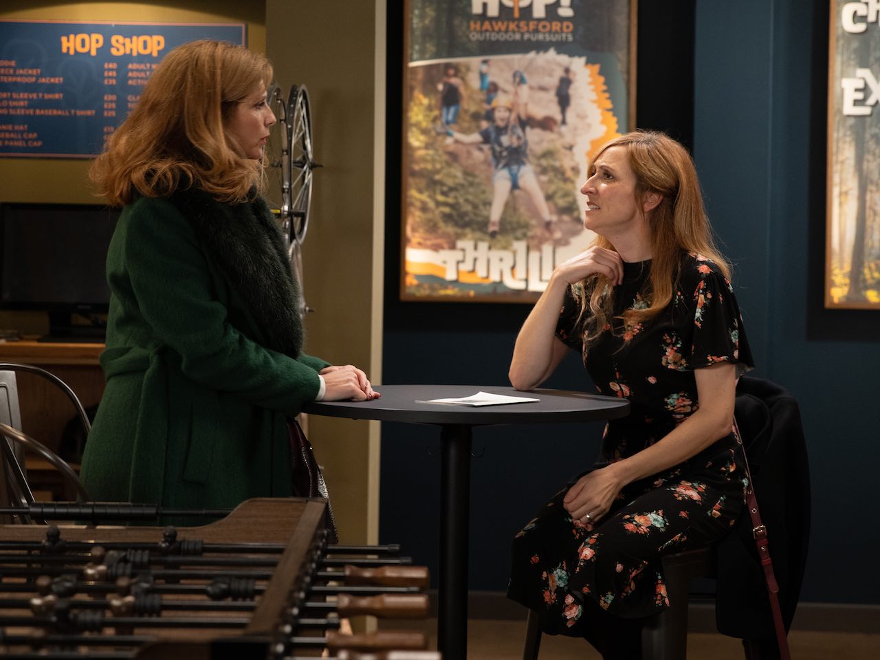 Laurel and Bernice on Emmerdale on November 3, 2022