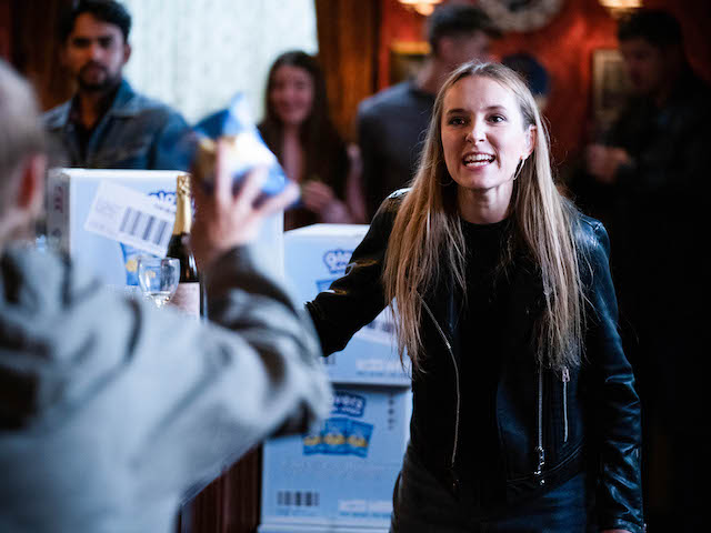 Nancy and Frankie on EastEnders on November 2, 2021
