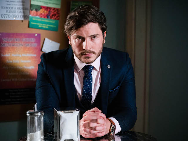 Gray on EastEnders on October 15, 2021