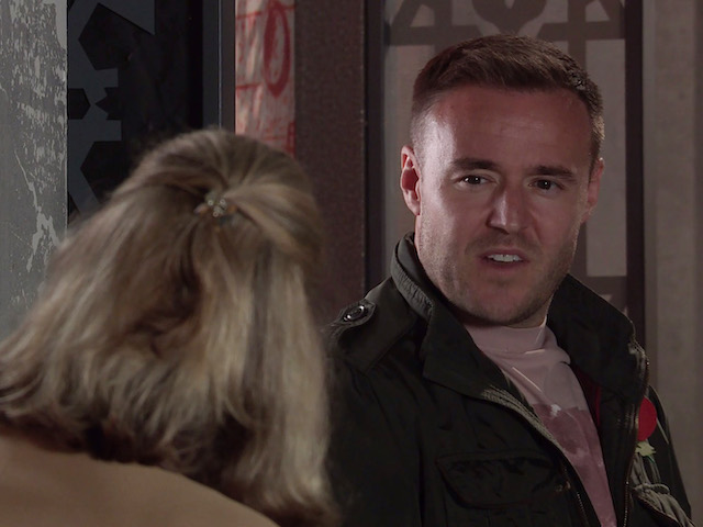 Tyrone on Coronation Street on November 10, 2021