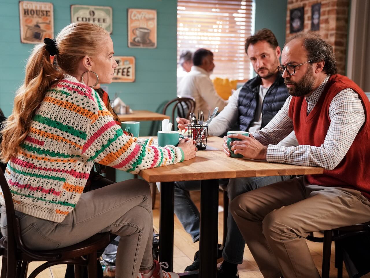 Bianca and Reiss on EastEnders on September 30, 2024