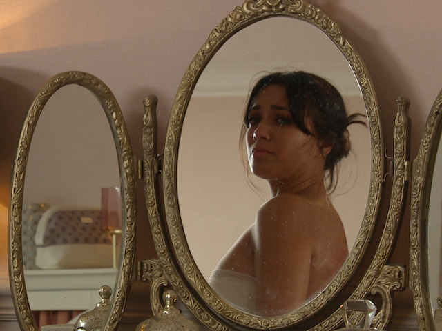 Priya on Emmerdale on December 2, 2021