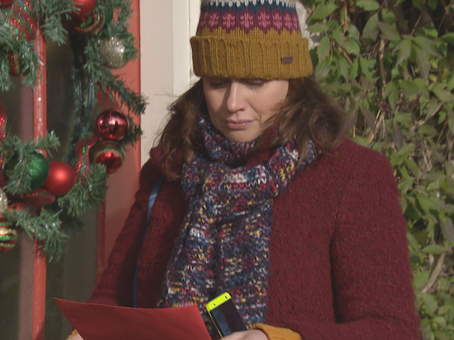 Lydia on Emmerdale on December 23, 2021