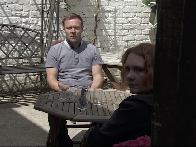 Tyrone and Fiz on Coronation Street on August 23, 2021