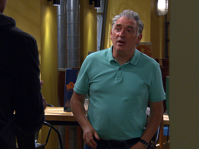 Bob on Emmerdale on October 7, 2021