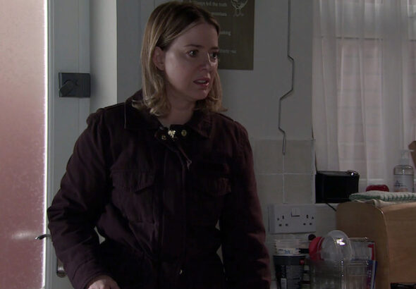 Abi on Coronation Street on October 11, 2021