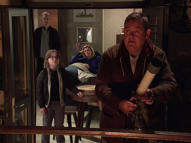 George, Sam, Nick and Leanne on Coronation Street on November 22, 2021