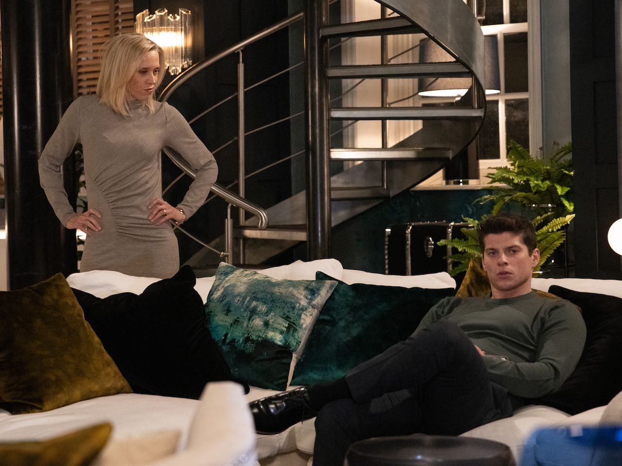 Ruby and Nicky on Emmerdale on February 6, 2024