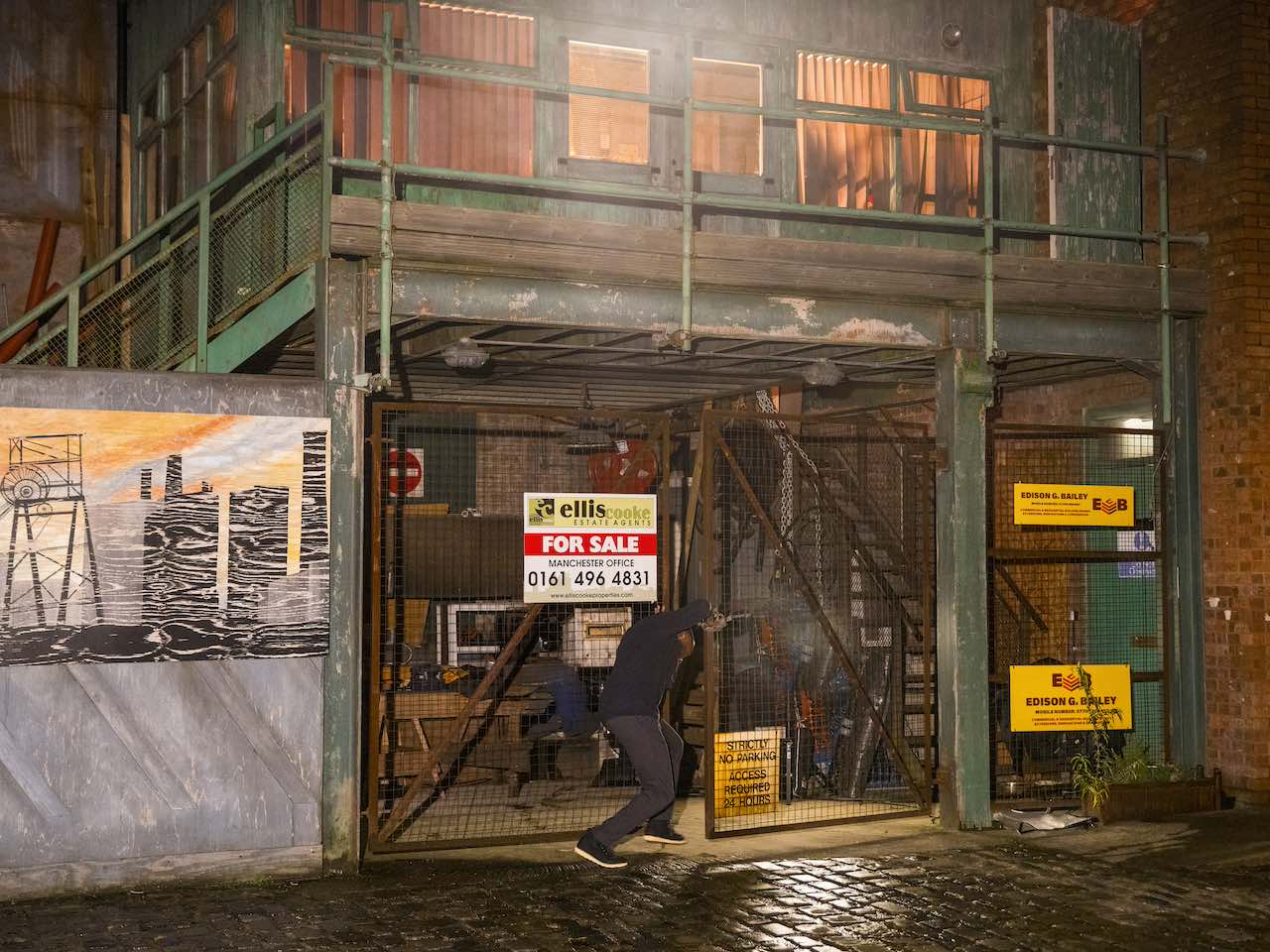 Michael on Coronation Street on January 24, 2024