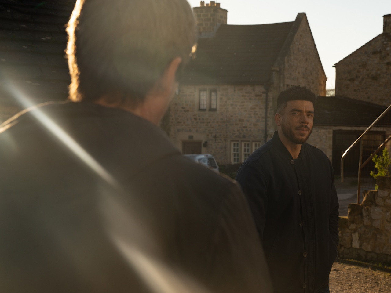 Nate, Aaron and Cain on Emmerdale on March 6, 2024