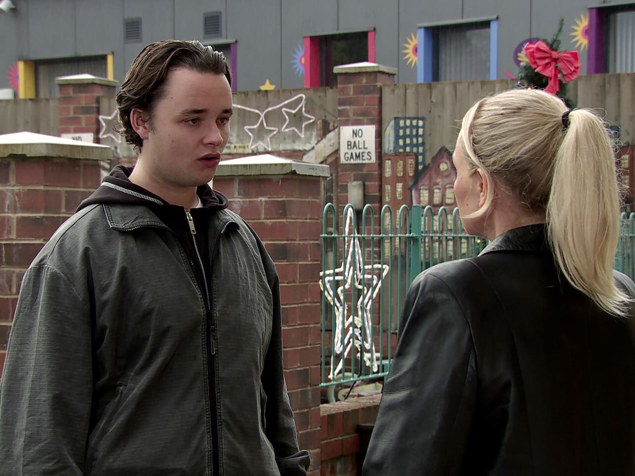 Lisa and Matty on Coronation Street on January 1, 2025