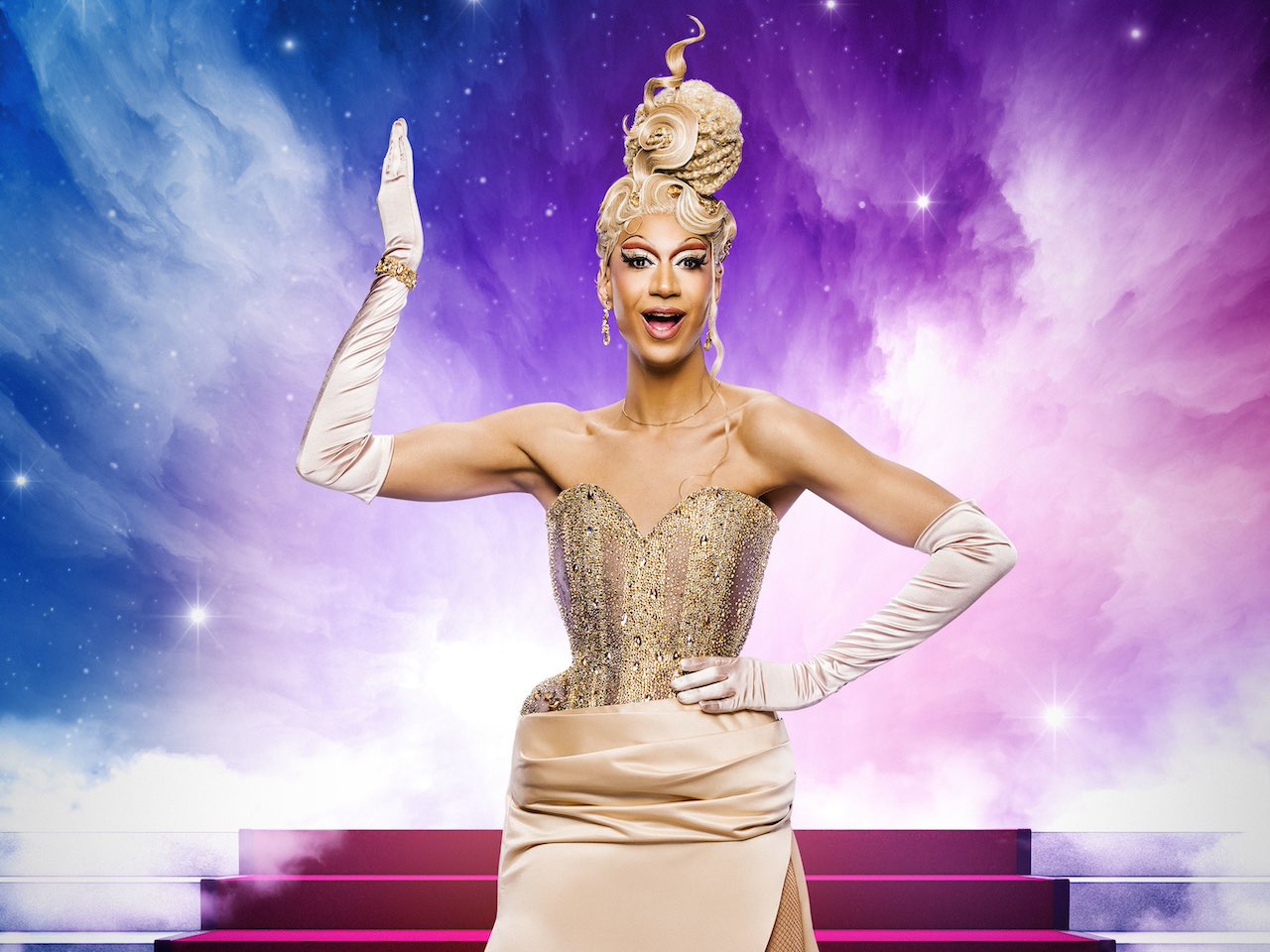 Tia Kofi for RuPaul's Drag Race UK vs The World