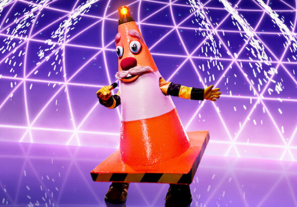 Traffic Cone for The Masked Singer