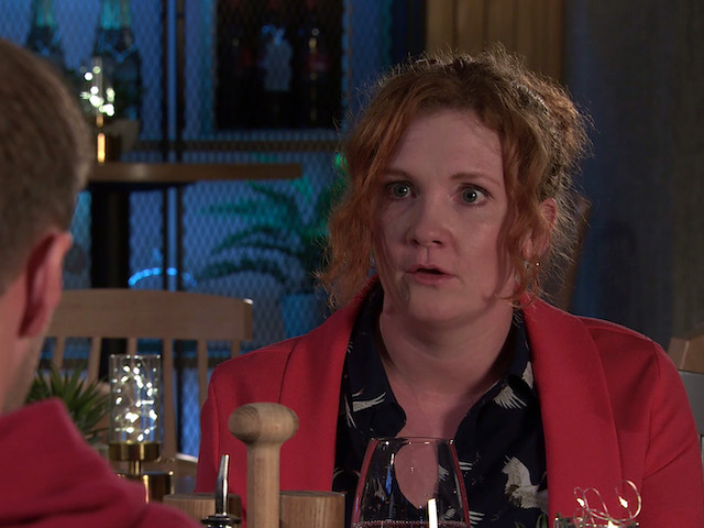 Fiz and Tyrone on Coronation Street on September 13, 2021