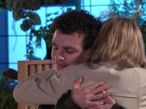 Simon and Leanne on Coronation Street on June 3, 2024