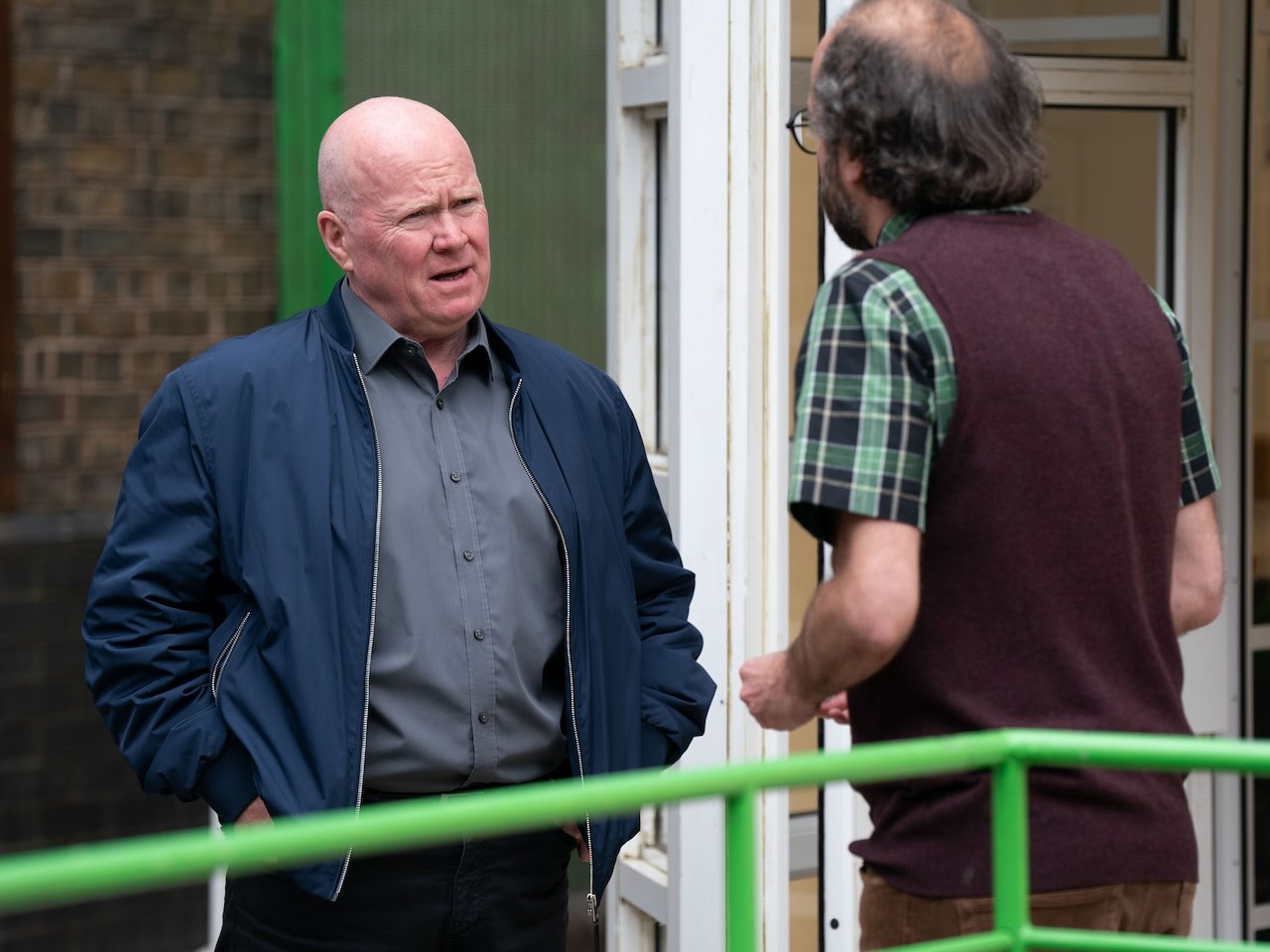Phil and Reiss on EastEnders on August 5, 2024