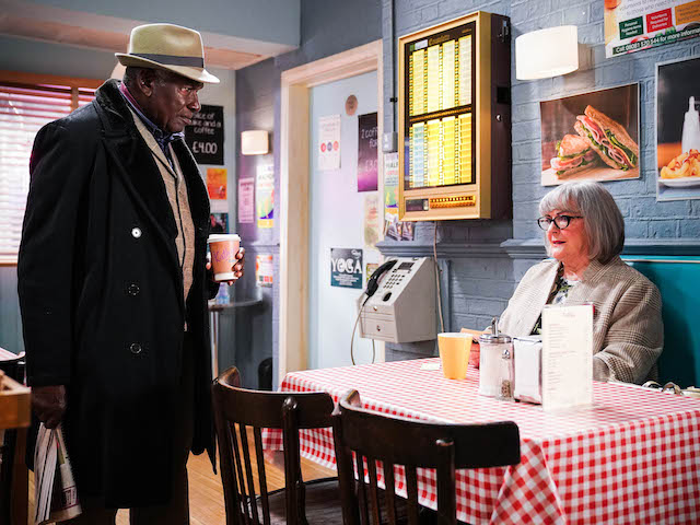 Patrick and Vi on EastEnders on November 12, 2021