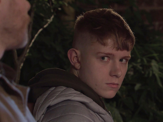 Max on Coronation Street on November 22, 2021