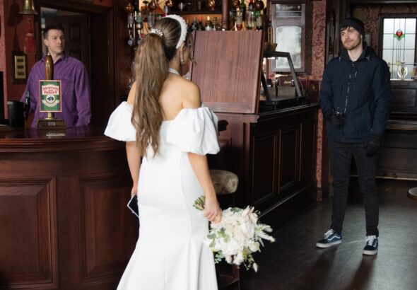 Justin, Daisy and Ryan on Coronation Street on March 27, 2023