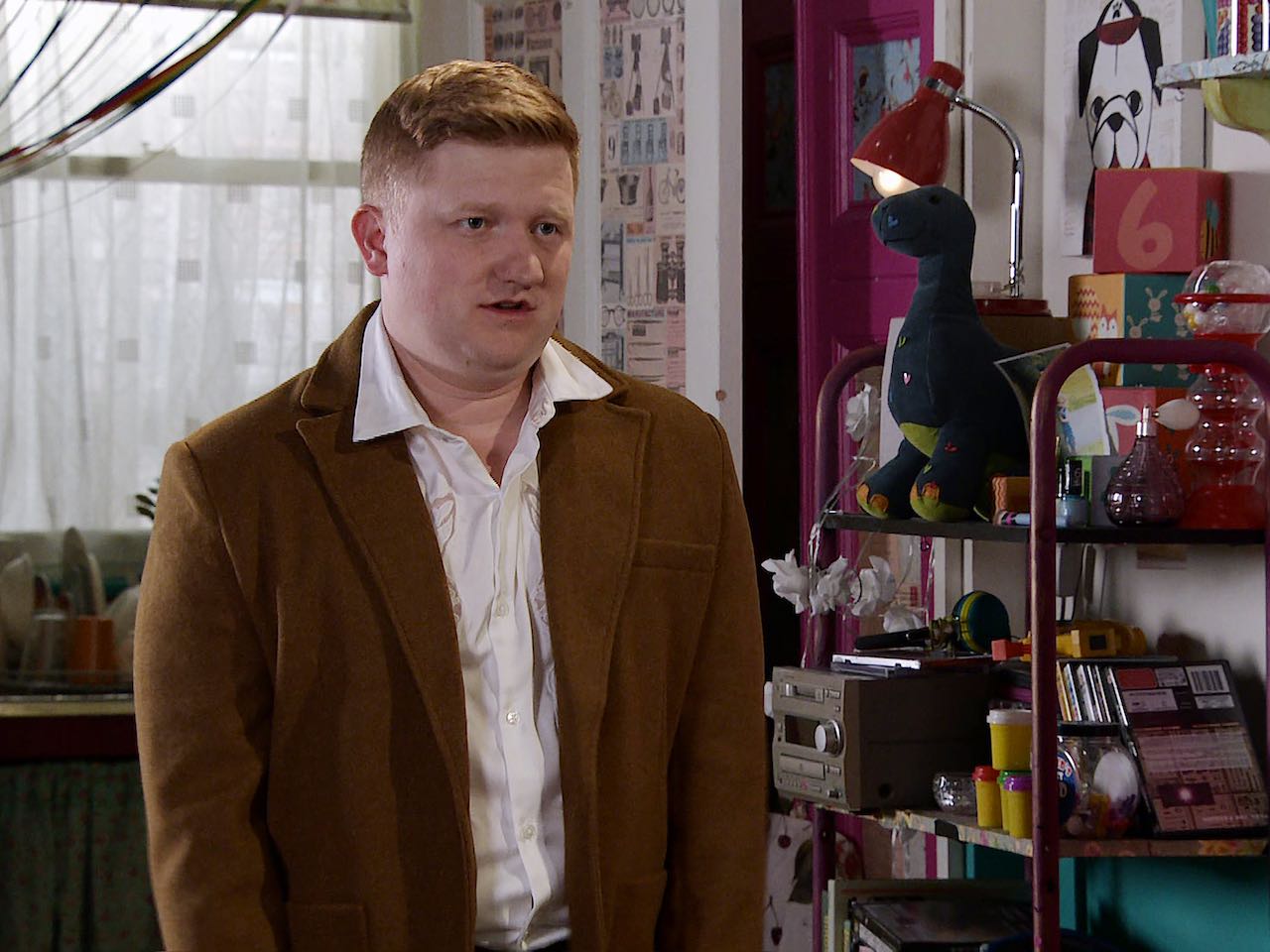 Chesney on Coronation Street on May 17, 2023