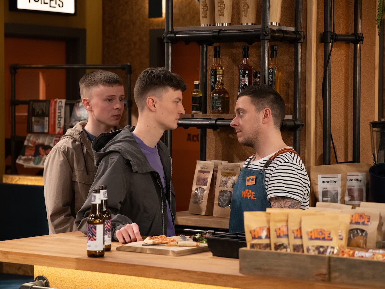 Josh and Matty on Emmerdale on June 6, 2024