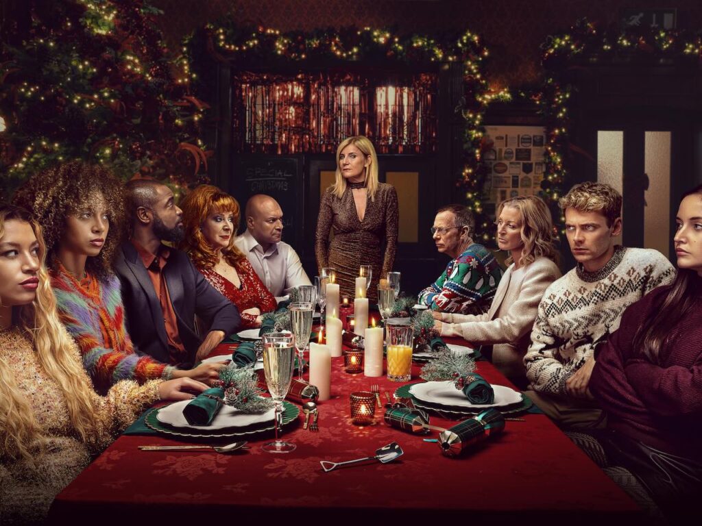 Cindy, the Beales and the Knights on EastEnders on December 25, 2024