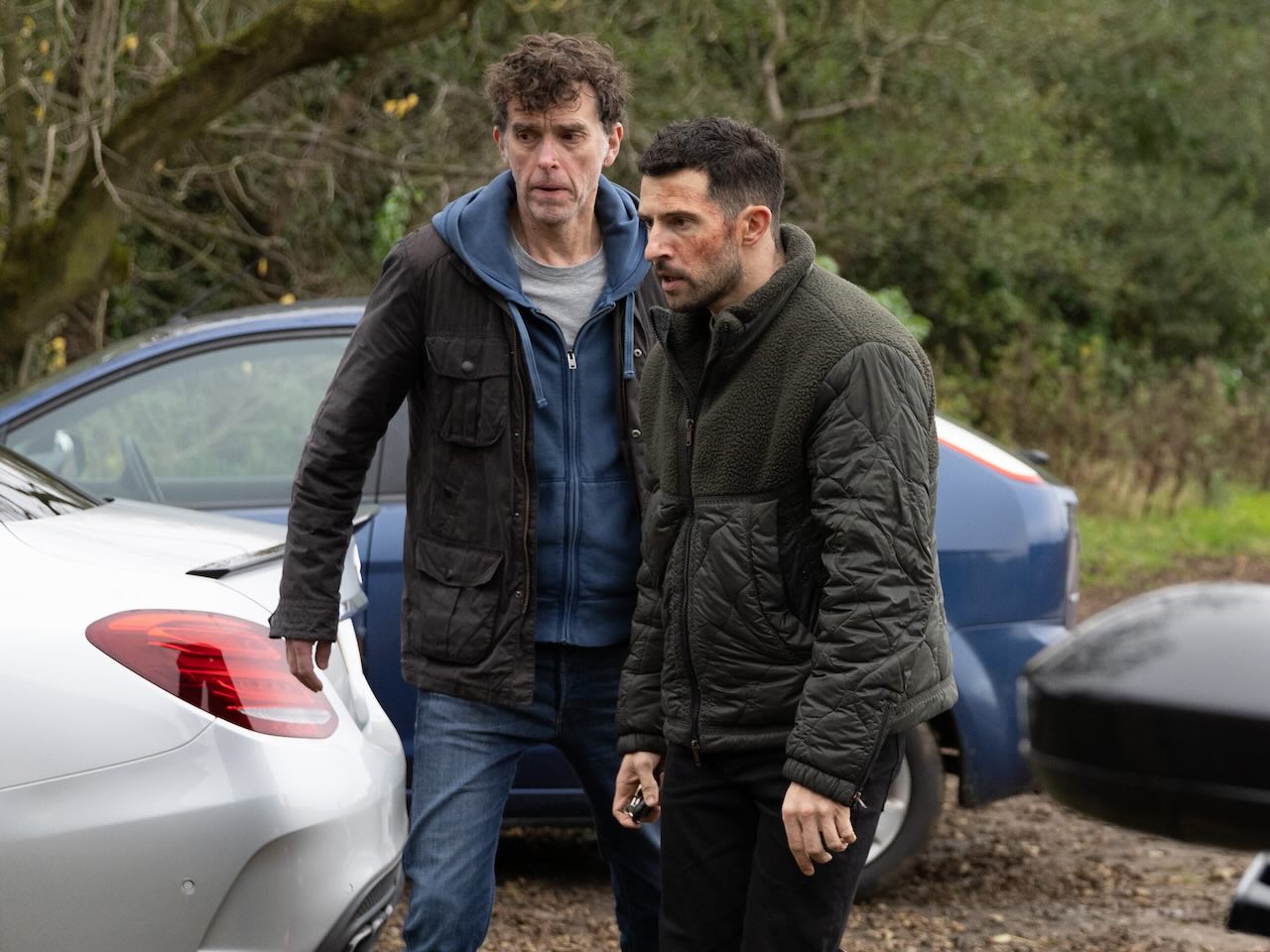 Marlon and Ross on Emmerdale on December 27, 2024