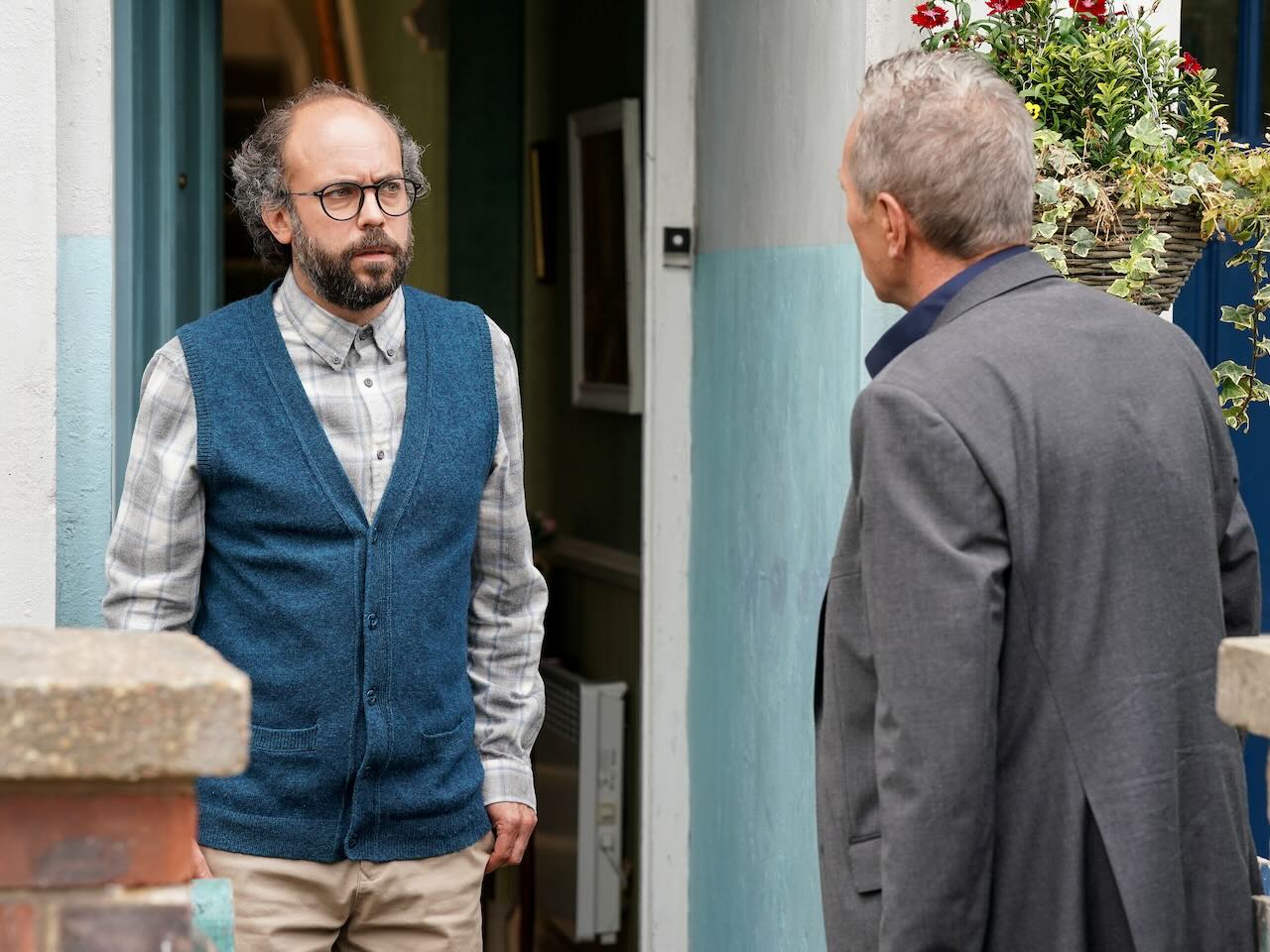 David and Reiss on EastEnders on October 7, 2024