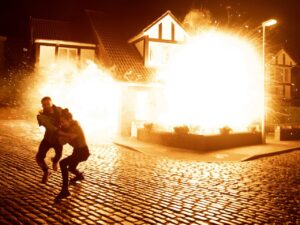 David and Shona on Coronation Street on February 3, 2025