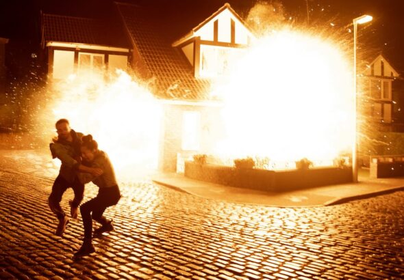 David and Shona on Coronation Street on February 3, 2025