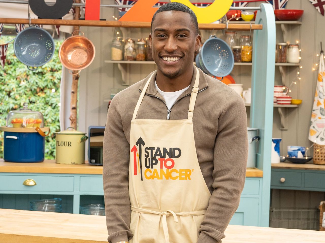 Yung Filly for The Great Celebrity Bake Off for Stand Up To Cancer